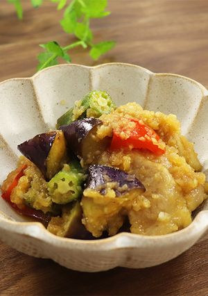 大根おろしは一発‼夏野菜のおろし煮-レシピのメイン写真