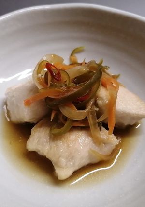 鶏むね肉の南蛮漬け-レシピのメイン写真