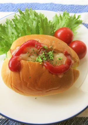 ロールパンドック-レシピのメイン写真
