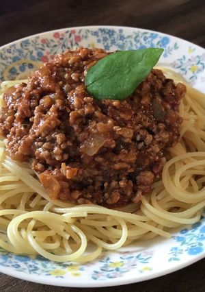 大人なミートソースパスタ♫-レシピのメイン写真