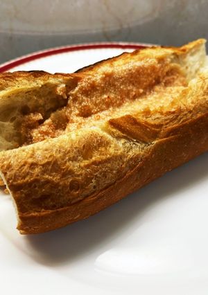 才谷屋明太子で作る絶品明太子フランスパン-レシピのメイン写真