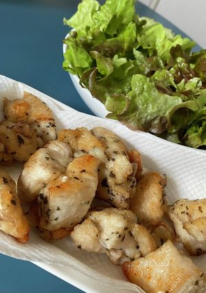 バジル香るなんちゃって唐揚げ-レシピのメイン写真