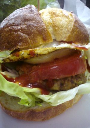 ハンバーガー-レシピのメイン写真