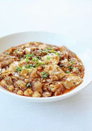肉感が良い！【豚こま麻婆豆腐】-レシピのメイン写真