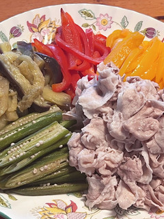 ♡お野菜たっぷり♡簡単♡豚冷しゃぶしゃぶ-レシピのメイン写真