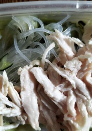 鶏胸肉&冷凍品で酢物！厨房ばあばぁ！-レシピのメイン写真