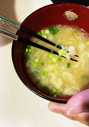 簡単汁物手料亭の味噌汁♪家族大絶賛-レシピのメイン写真