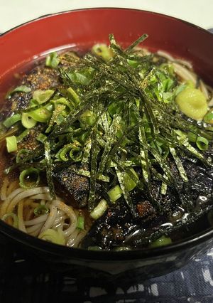 茄子の揚げびたしぶっかけそば-レシピのメイン写真