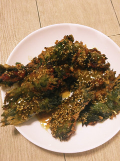 鶏胸肉の大葉包み揚げ餡(*^-^*)-レシピのメイン写真