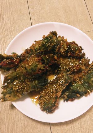 鶏胸肉の大葉包み揚げ餡(*^-^*)-レシピのメイン写真