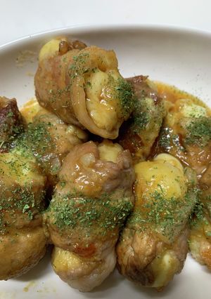 チーズイン肉巻きポテト-レシピのメイン写真