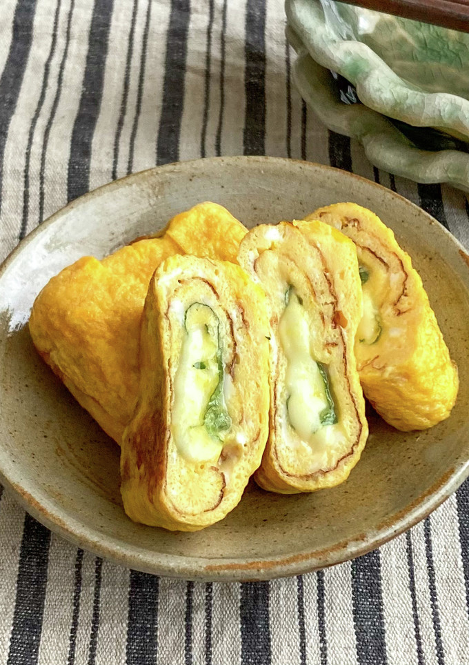 【とろっとチーズの卵焼き】包丁いらず♪-レシピのメイン写真