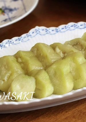 綺麗になれちゃう『レンチンで漬け茄子』-レシピのメイン写真