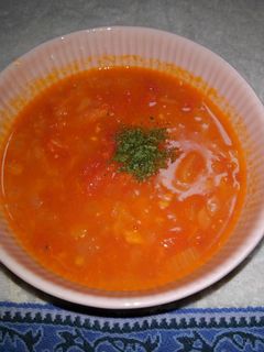 夏野菜☆完熟トマトのスープ-レシピのメイン写真