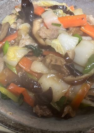 キクラゲ入り白菜の中華炒め-レシピのメイン写真