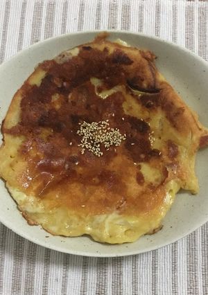 コーンチーズの大豆粉チヂミ-レシピのメイン写真