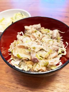 【簡単ご飯】がっつり☆ネギ塩豚丼-レシピのメイン写真