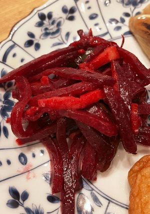ビーツの洋風きんぴら-レシピのメイン写真