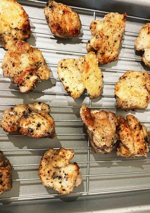 鶏もも肉の塩麹&ドレッシング焼き-レシピのメイン写真