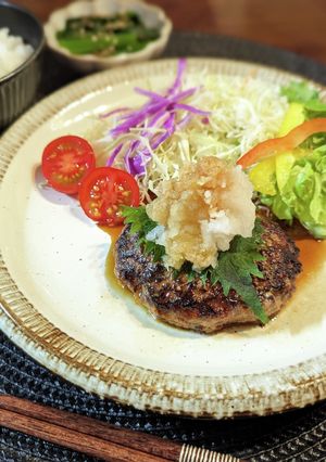 おろし和風ハンバーグ◆ハンバーグソース-レシピのメイン写真