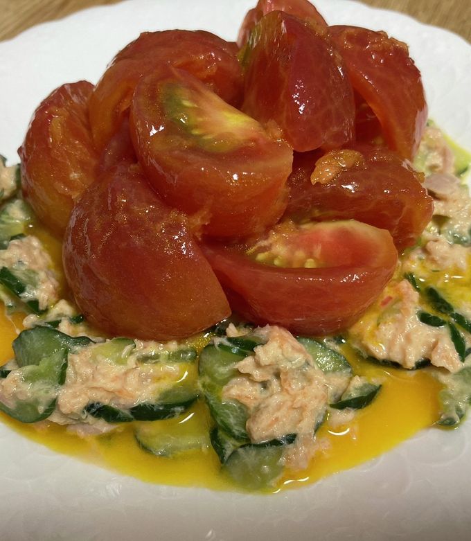 美味し過ぎるトマトサラダ by おぶー食堂 【クックパッド】 簡単