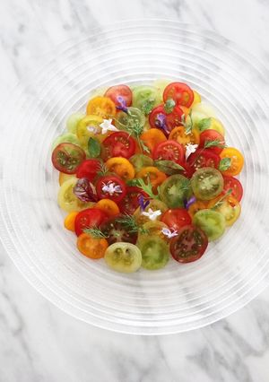 ミニトマトのカルパッチョ-レシピのメイン写真