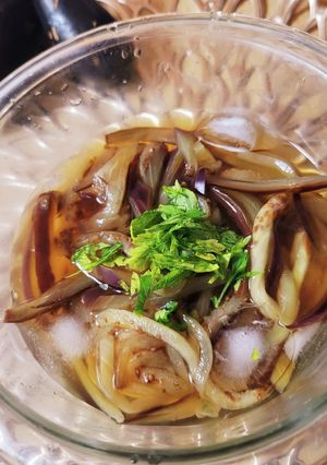 電子レンジで簡単美味♪なすそうめん-レシピのメイン写真