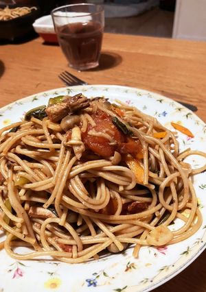 鰯缶deナポリタン-レシピのメイン写真