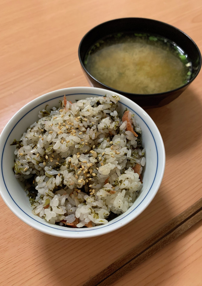 梅と海苔の炊き込みご飯-レシピのメイン写真