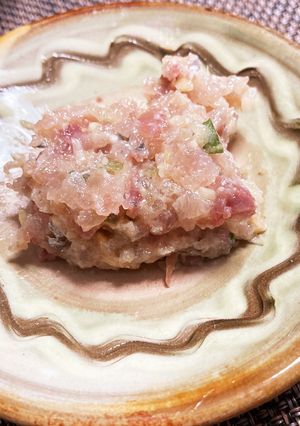 茗荷のなめろう-レシピのメイン写真