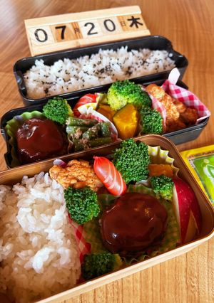 2023.小学生高校生男子弁当-レシピのメイン写真