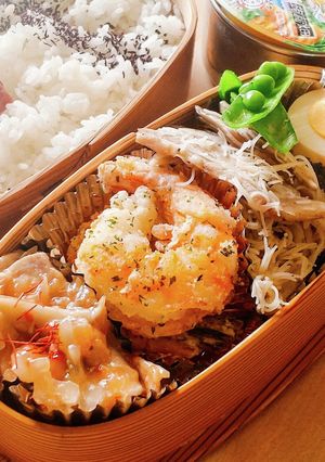 レンジ弁当★豚チリ★スウィートチリソース-レシピのメイン写真