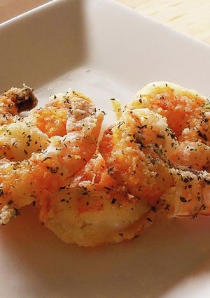 カリカリ海老唐揚げパセリ☆正月お節☆弁当-レシピのメイン写真