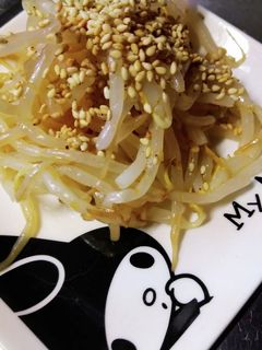 ピリ辛もやしのナムル-レシピのメイン写真