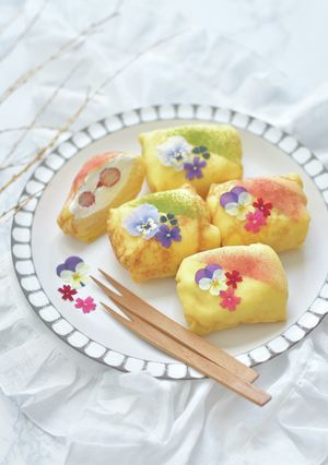 華やか❀おひなクレープ-レシピのメイン写真