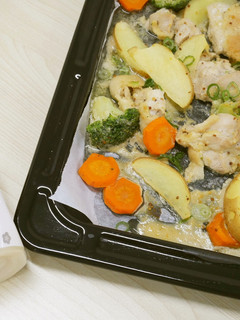 甘酒味噌マスタードだれで鶏のオーブン焼き-レシピのメイン写真
