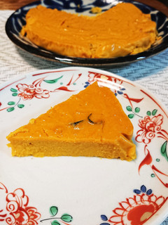 ヨーグルトでカボチャチーズケーキ-レシピのメイン写真