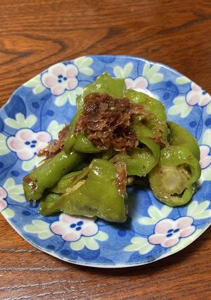 万願寺唐辛子の炒め物-レシピのメイン写真