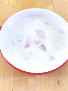 ダマ知らず、米粉活用クリームシチュー-レシピのメイン写真