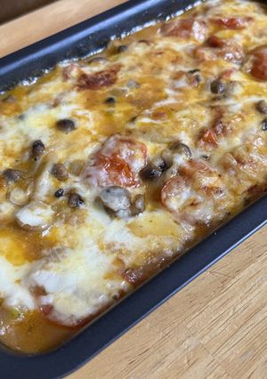超簡単プチトマトのチーズ焼き-レシピのメイン写真