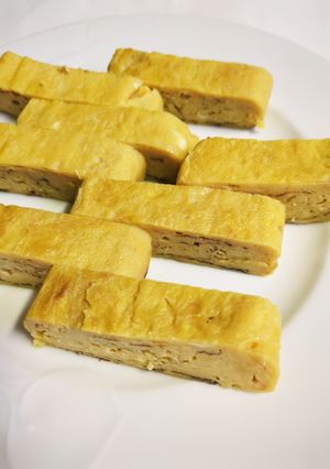 お寿司屋さんのような厚焼き玉子-レシピのメイン写真