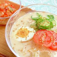 รูปของ 超簡単豆乳冷麺