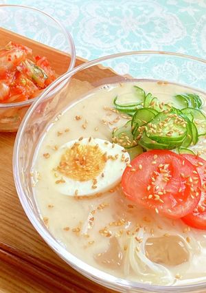 超簡単豆乳冷麺-レシピのメイン写真