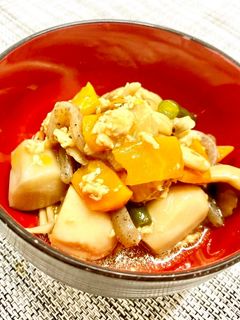里芋のそぼろ煮@つくば市学校給食-レシピのメイン写真