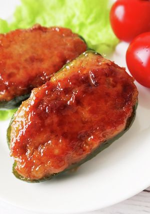 ピーマンの肉詰め☆照り焼きソース-レシピのメイン写真