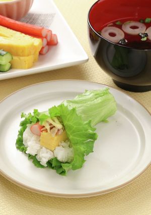 シャキシャキレタスのサラダ巻き-レシピのメイン写真