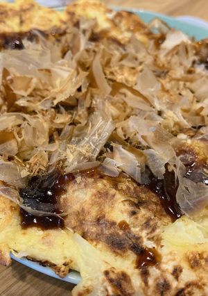 豆腐でふわふわお好み焼き-レシピのメイン写真