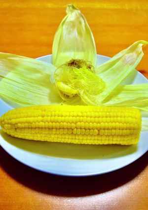 簡単とうもろこしの茹で方レンジするだけ-レシピのメイン写真