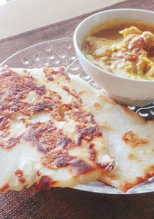 オオバコ不要★米粉チーズナン★-レシピのメイン写真