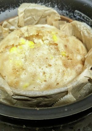 炊飯器で作るとうもろこし米粉蒸しパン-レシピのメイン写真